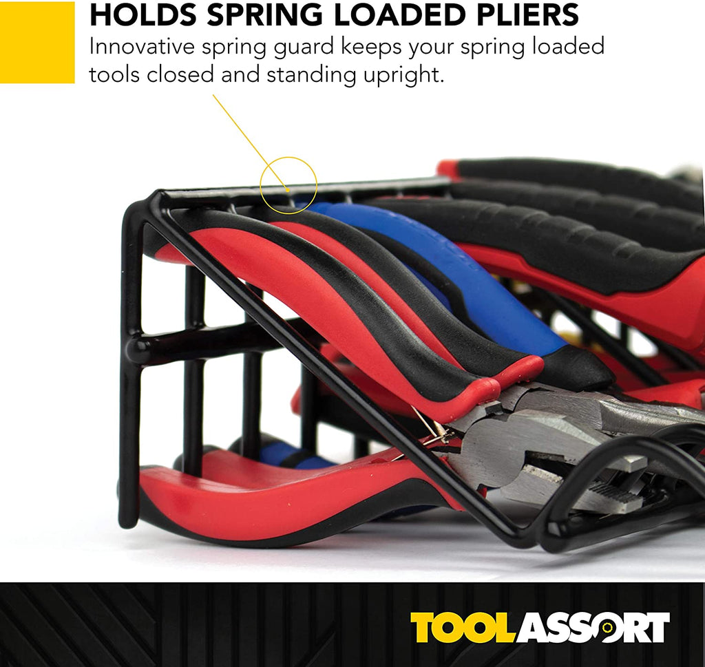Mamilo Plier Organizer Rack, 2 Pack, Stores Spring Loaded, Regular and Wide  Handle Insulated Pliers, Tool Box Storage and