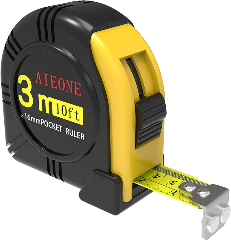 Metric Tape Measure 3M/5M/7.5M Retractable - Clear Easy to Read